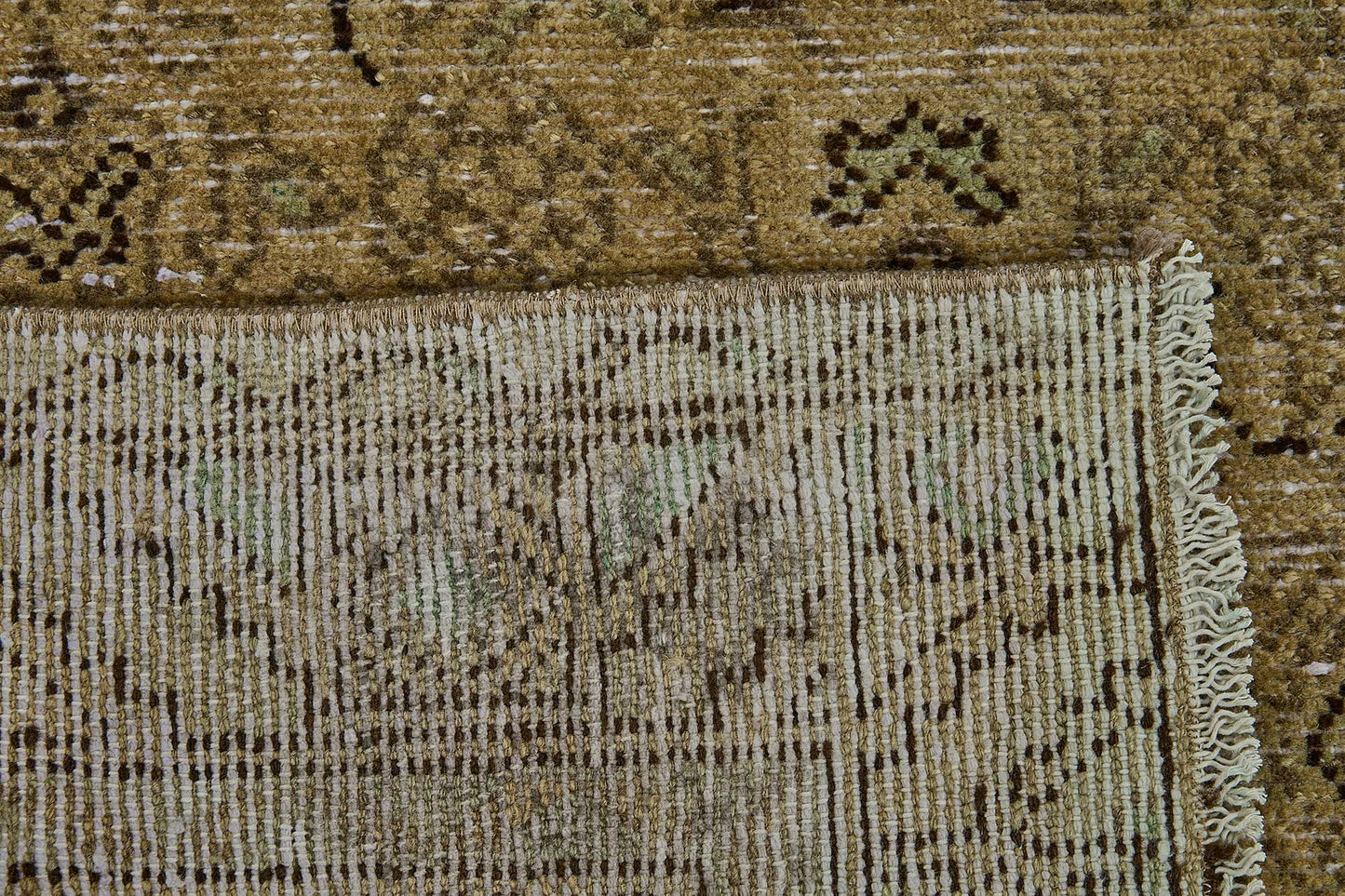 3x10 Hand-Knotted Vintage Rug - 51024