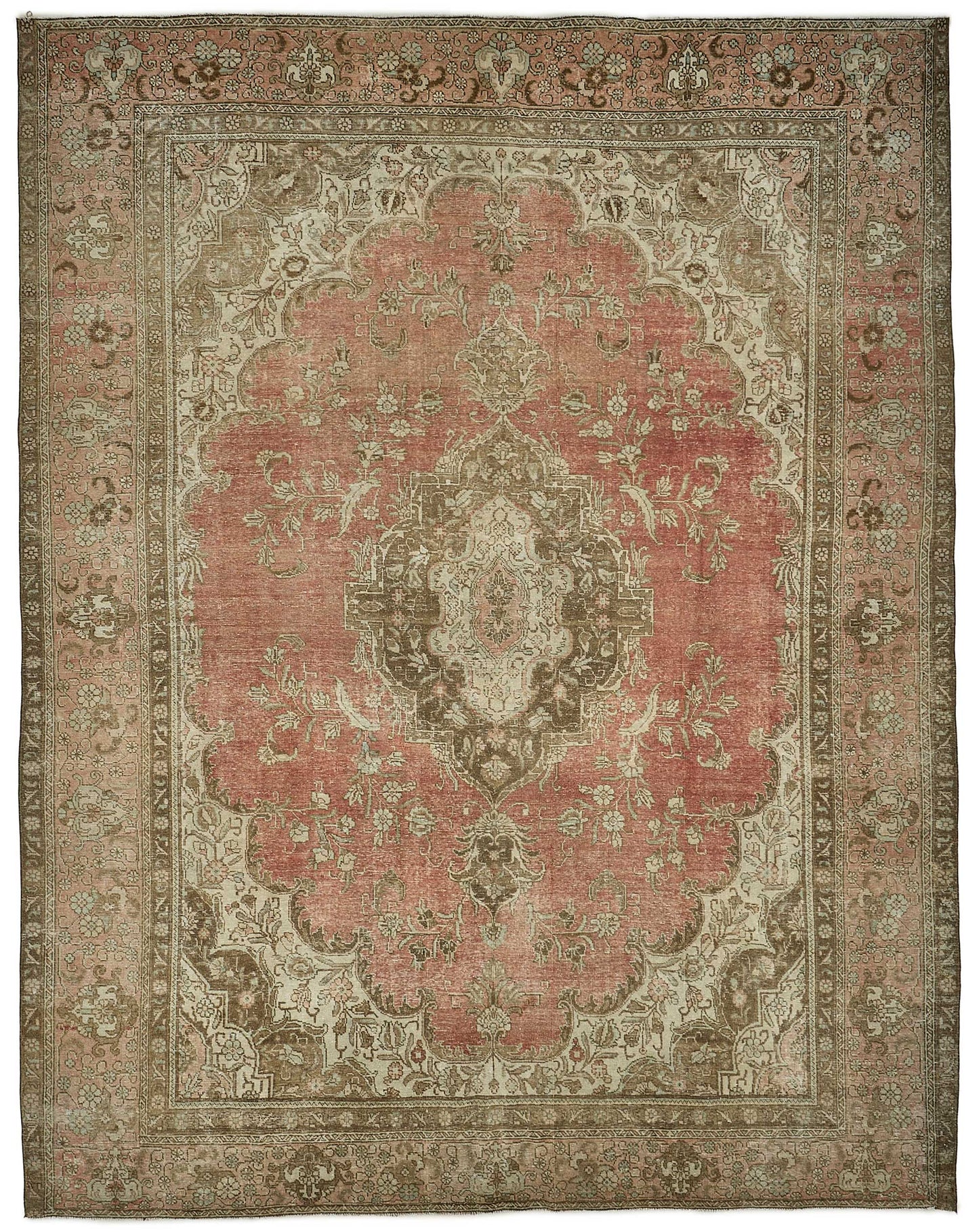 10x13 Hand-Knotted Vintage Rug - 51029
