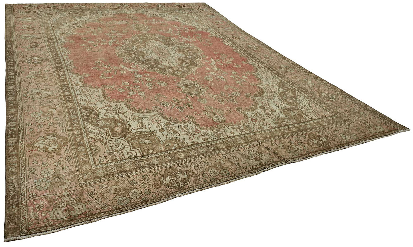 10x13 Hand-Knotted Vintage Rug - 51029