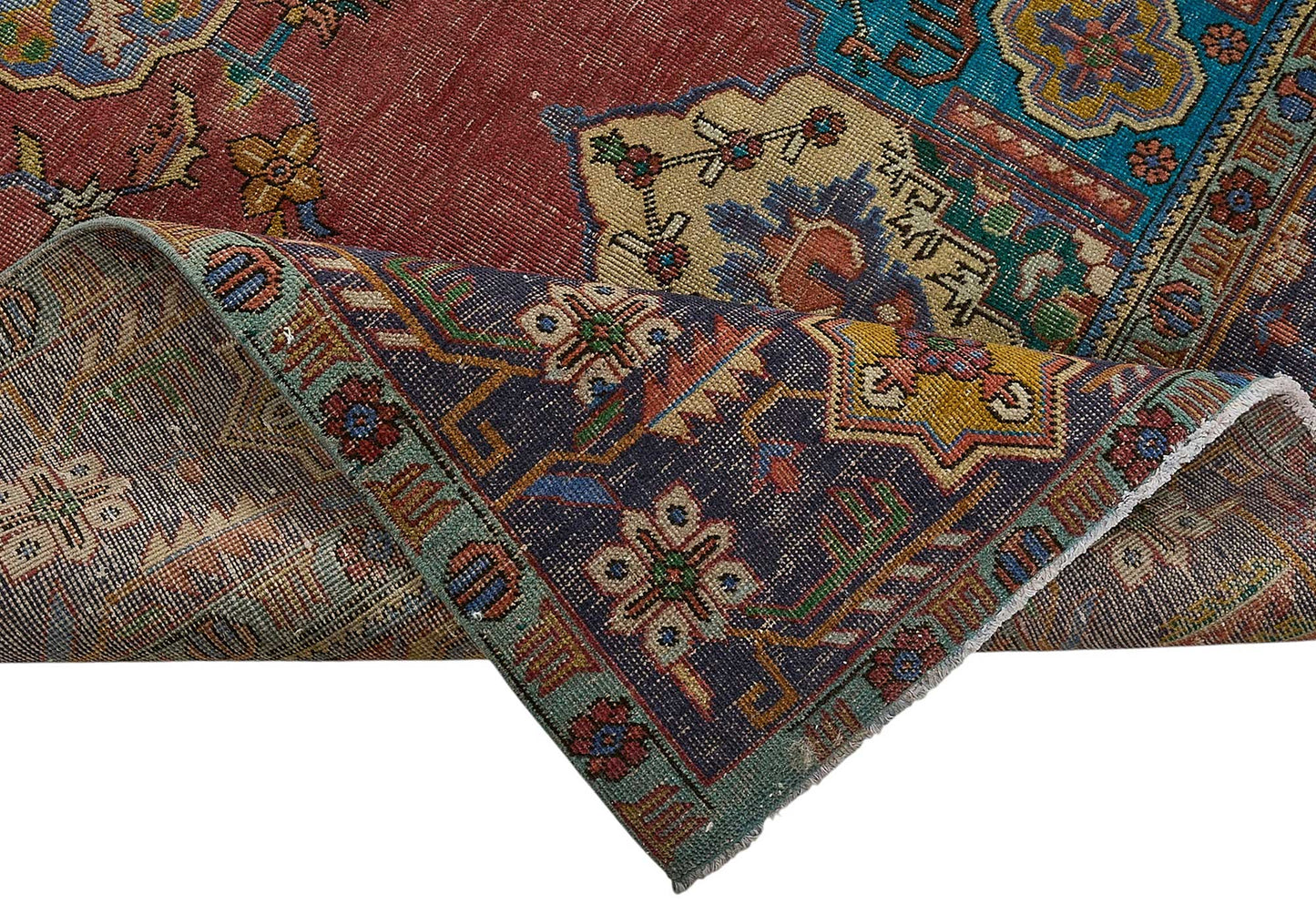 9x13 Hand-Knotted Vintage Rug - 51031