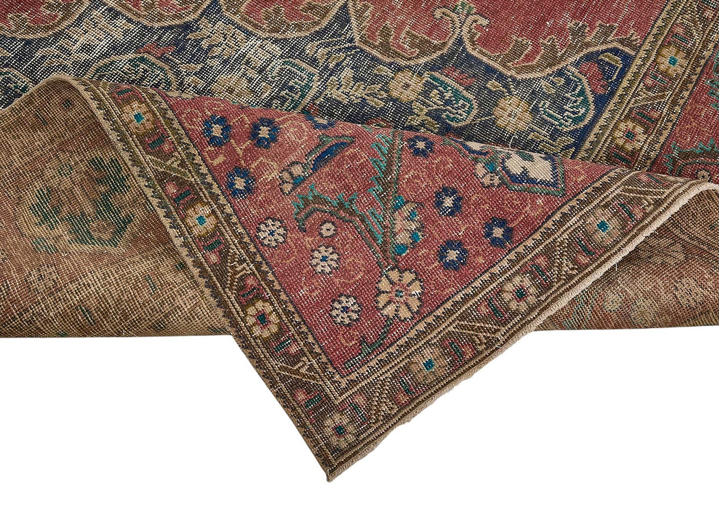 10x13 Hand-Knotted Vintage Rug - 51034