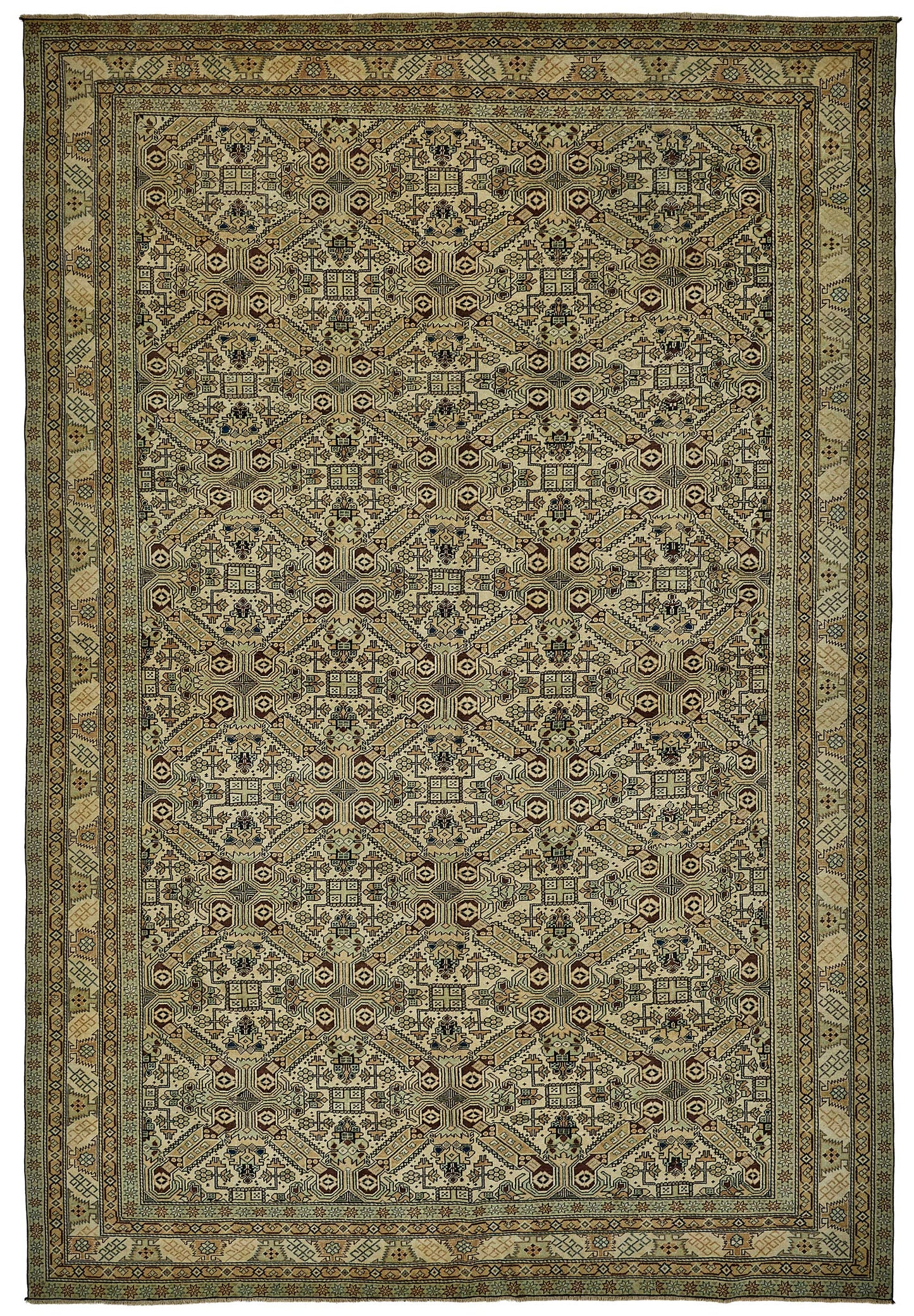 8x12 Hand-Knotted Vintage Rug - 51035