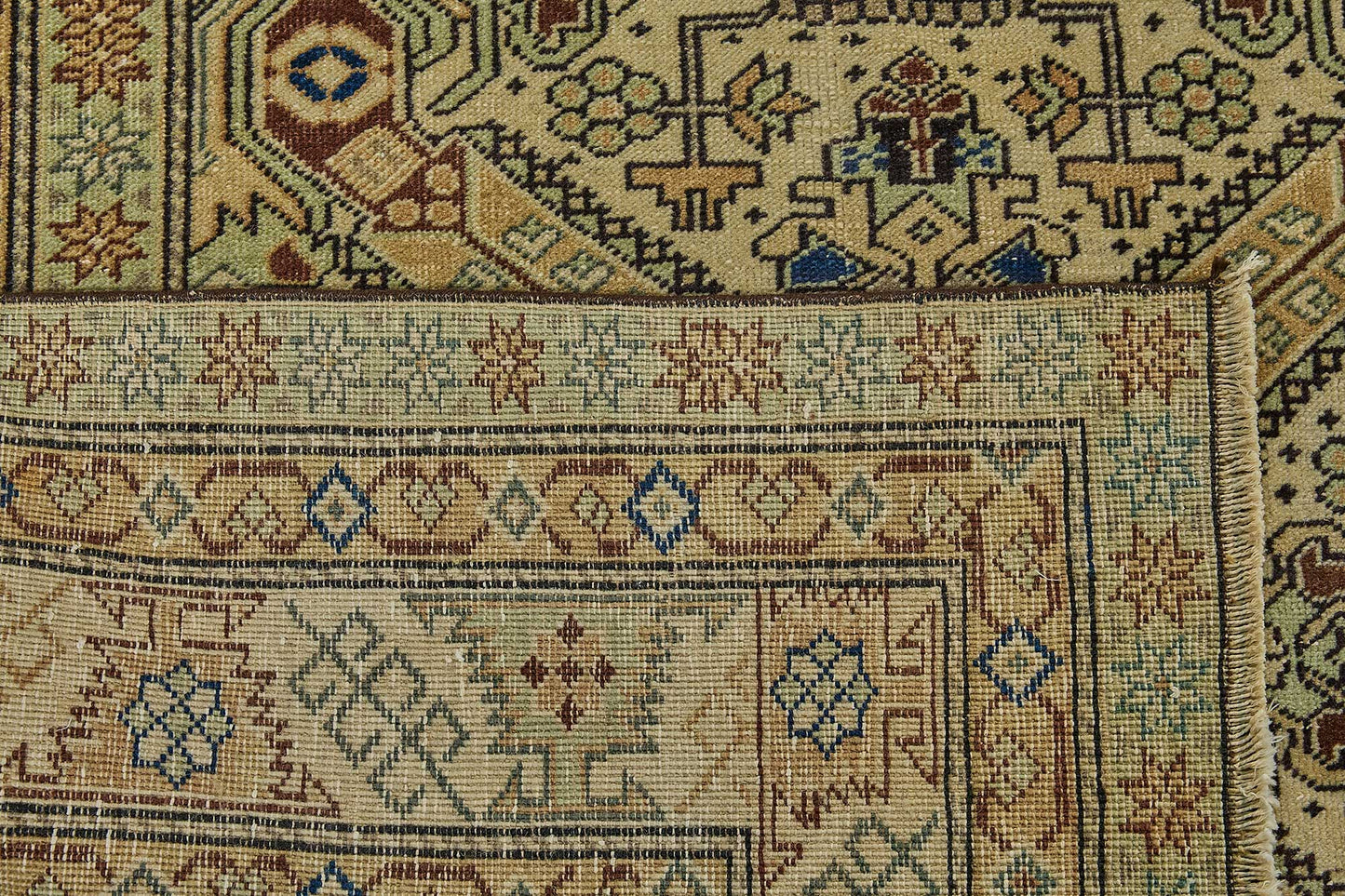 8x12 Hand-Knotted Vintage Rug - 51035