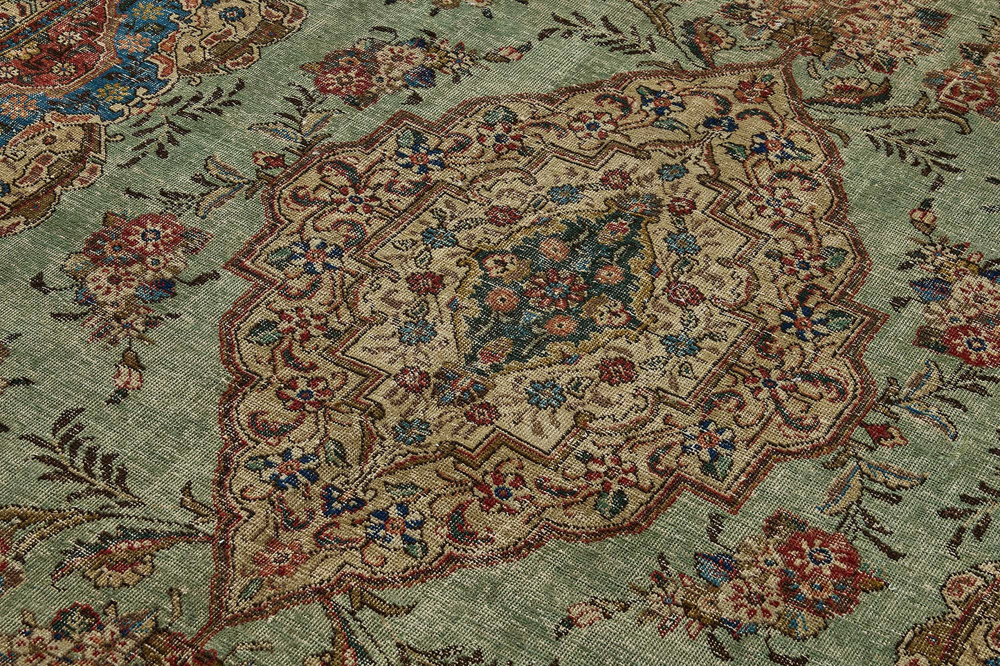 7x11 Hand-Knotted Vintage Rug - 51039