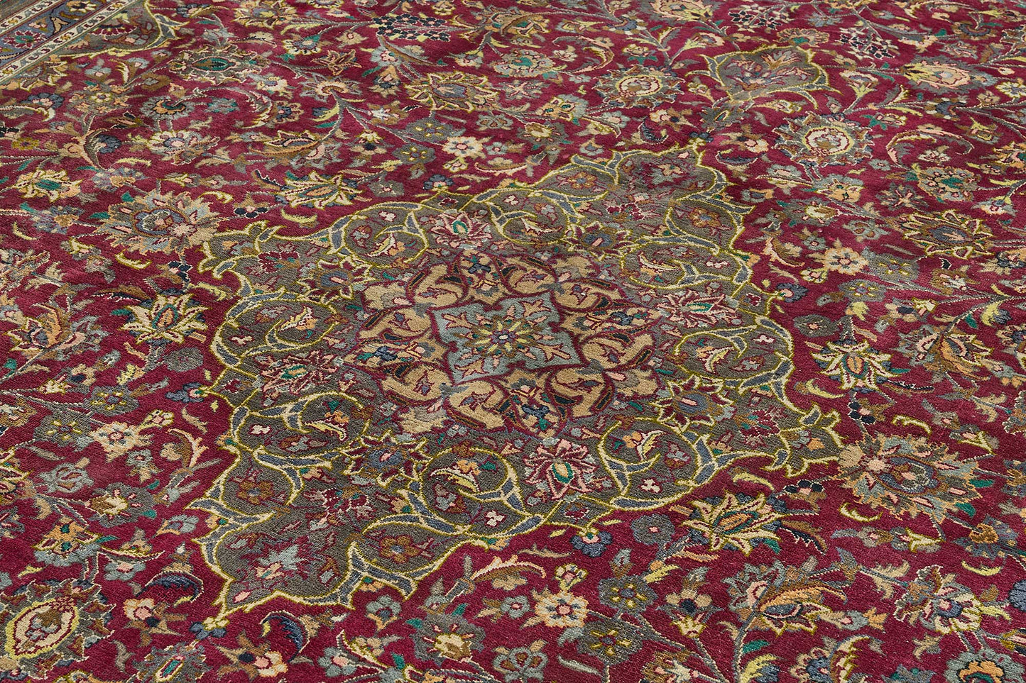 10x13 Hand-Knotted Vintage Rug - 51041