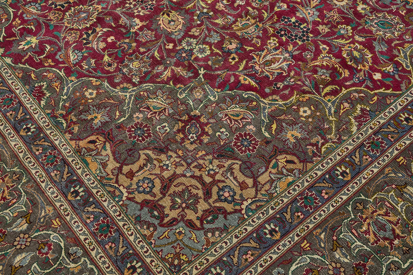 10x13 Hand-Knotted Vintage Rug - 51041
