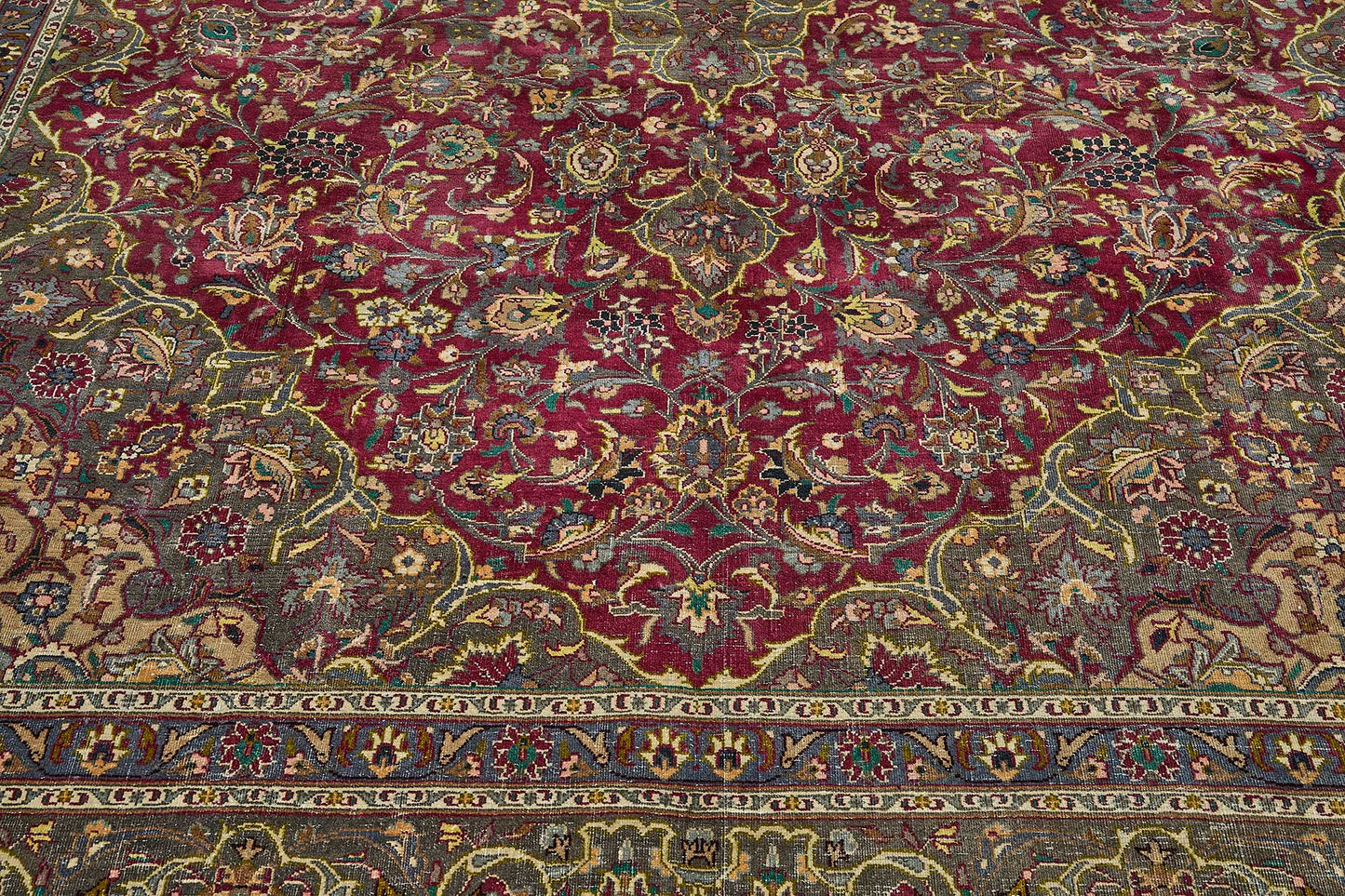 10x13 Hand-Knotted Vintage Rug - 51041