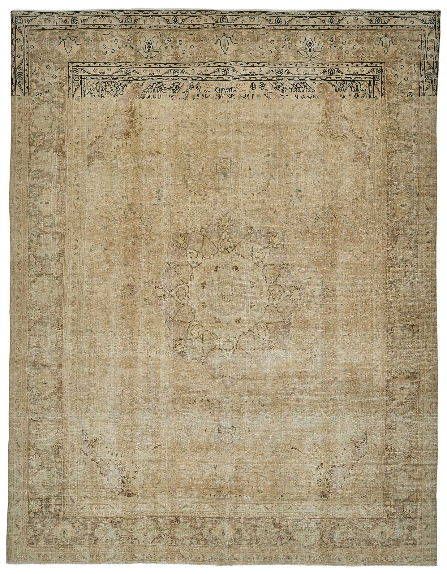 10x12 Hand-Knotted Vintage Rug - 51046
