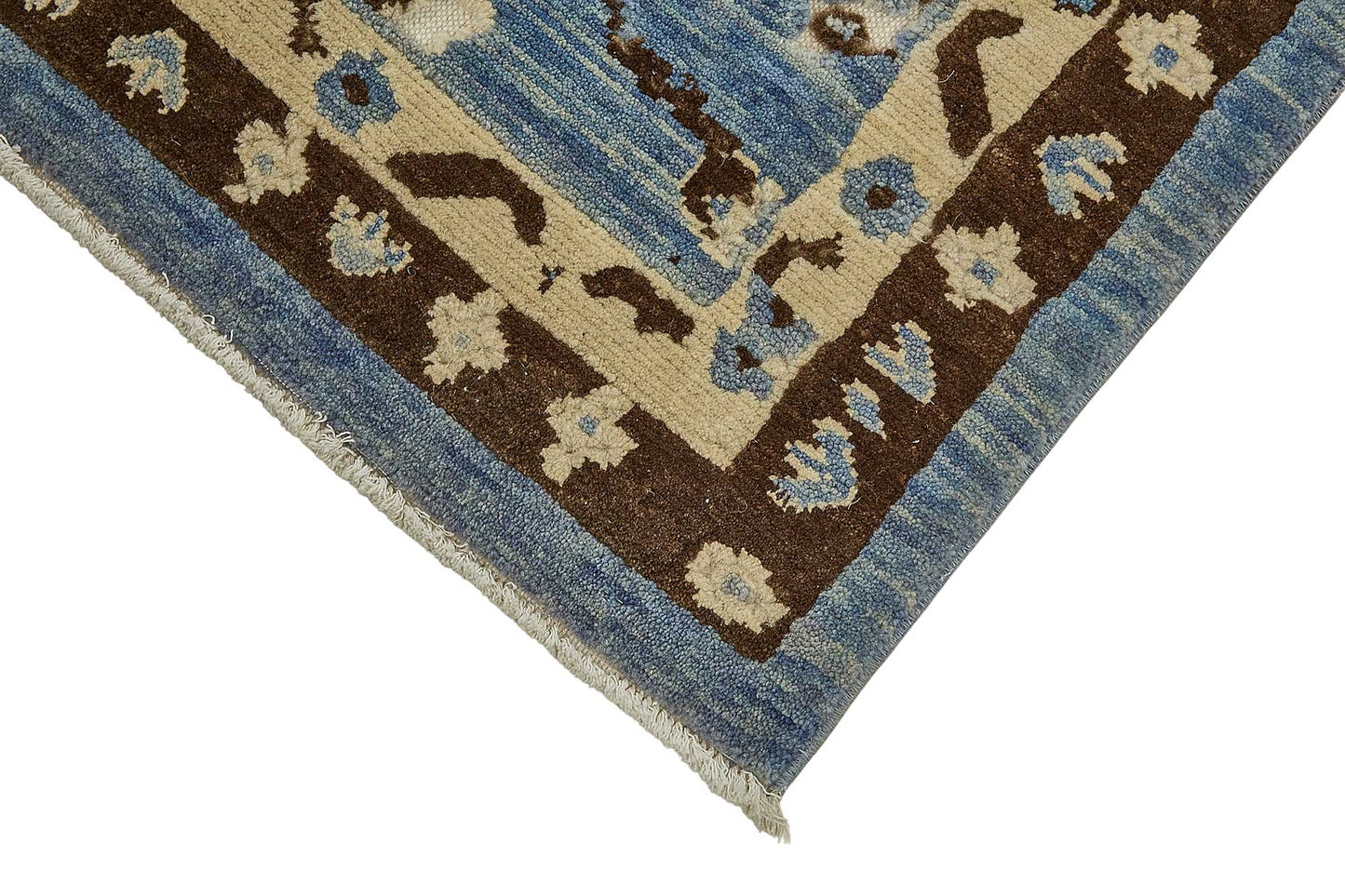 3x12 Hand-Loomed Oushak Rug - 51128