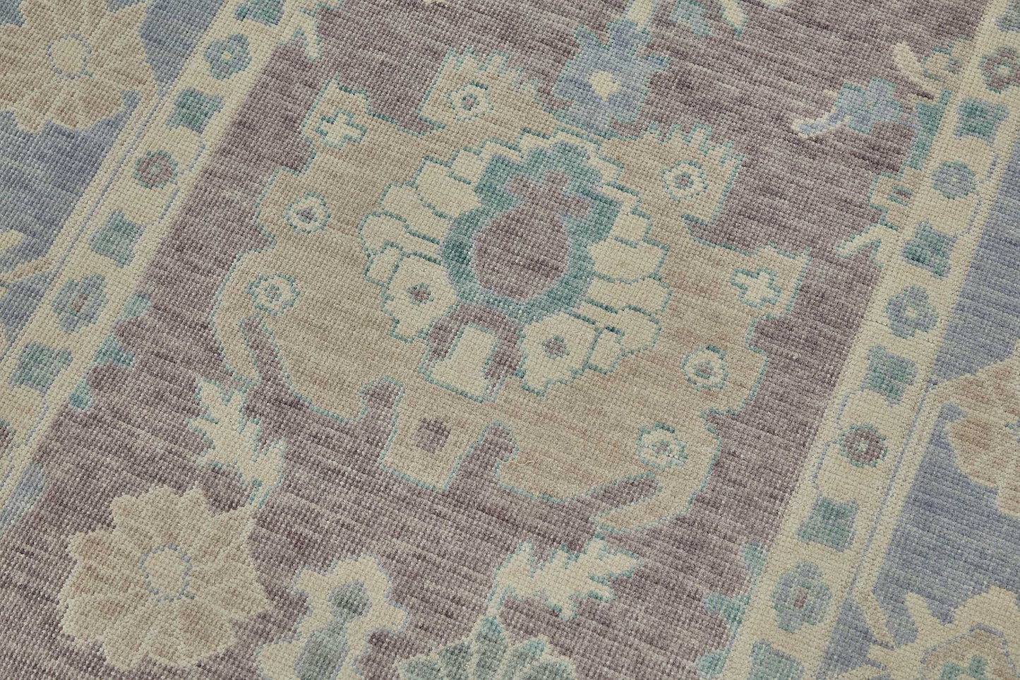 3x11 Hand-Loomed Oushak Rug - 51129