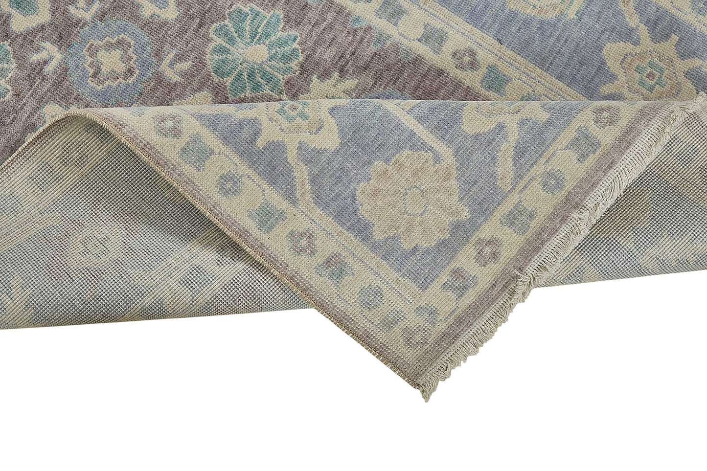 3x11 Hand-Loomed Oushak Rug - 51129