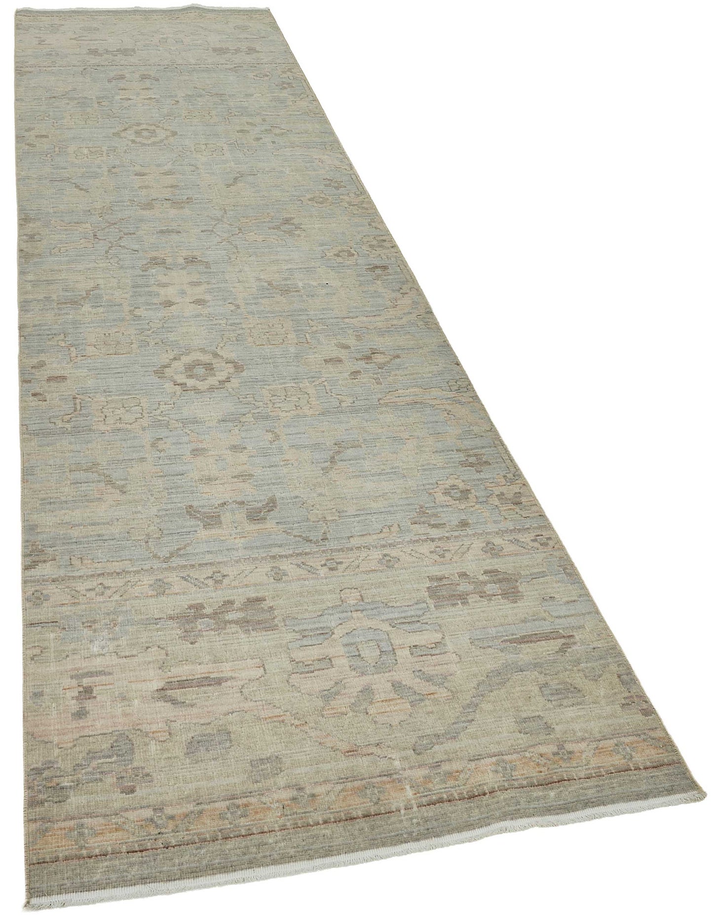 3x11 Hand-Loomed Oushak Rug - 51132