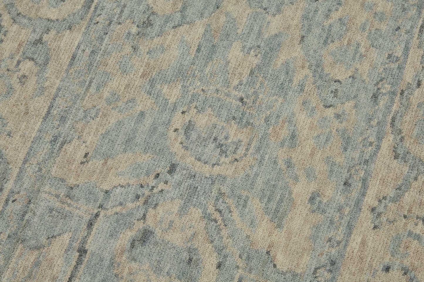 2x12 Hand-Loomed Oushak Rug - 51145