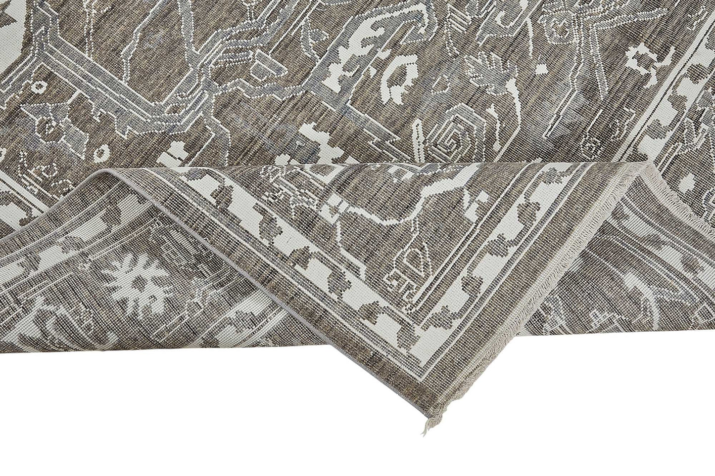 8x10 Hand-Loomed Oushak Rug - 51146