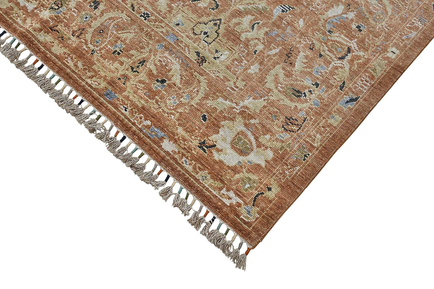 7x10 Hand-Loomed Oushak Rug - 51148