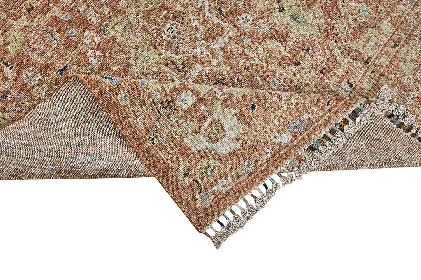 7x10 Hand-Loomed Oushak Rug - 51148