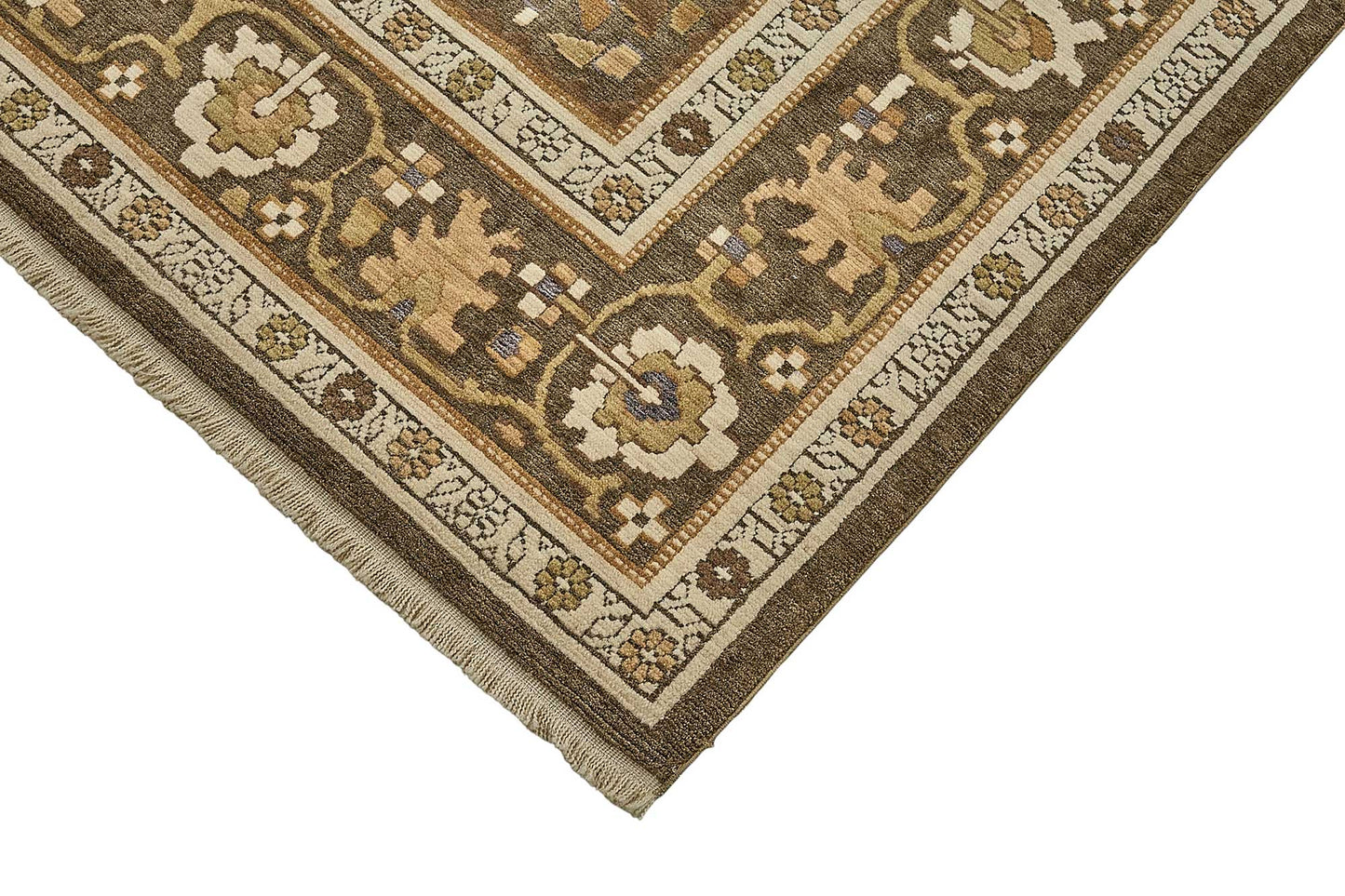 7x10 Hand-Loomed Oushak Rug - 51150