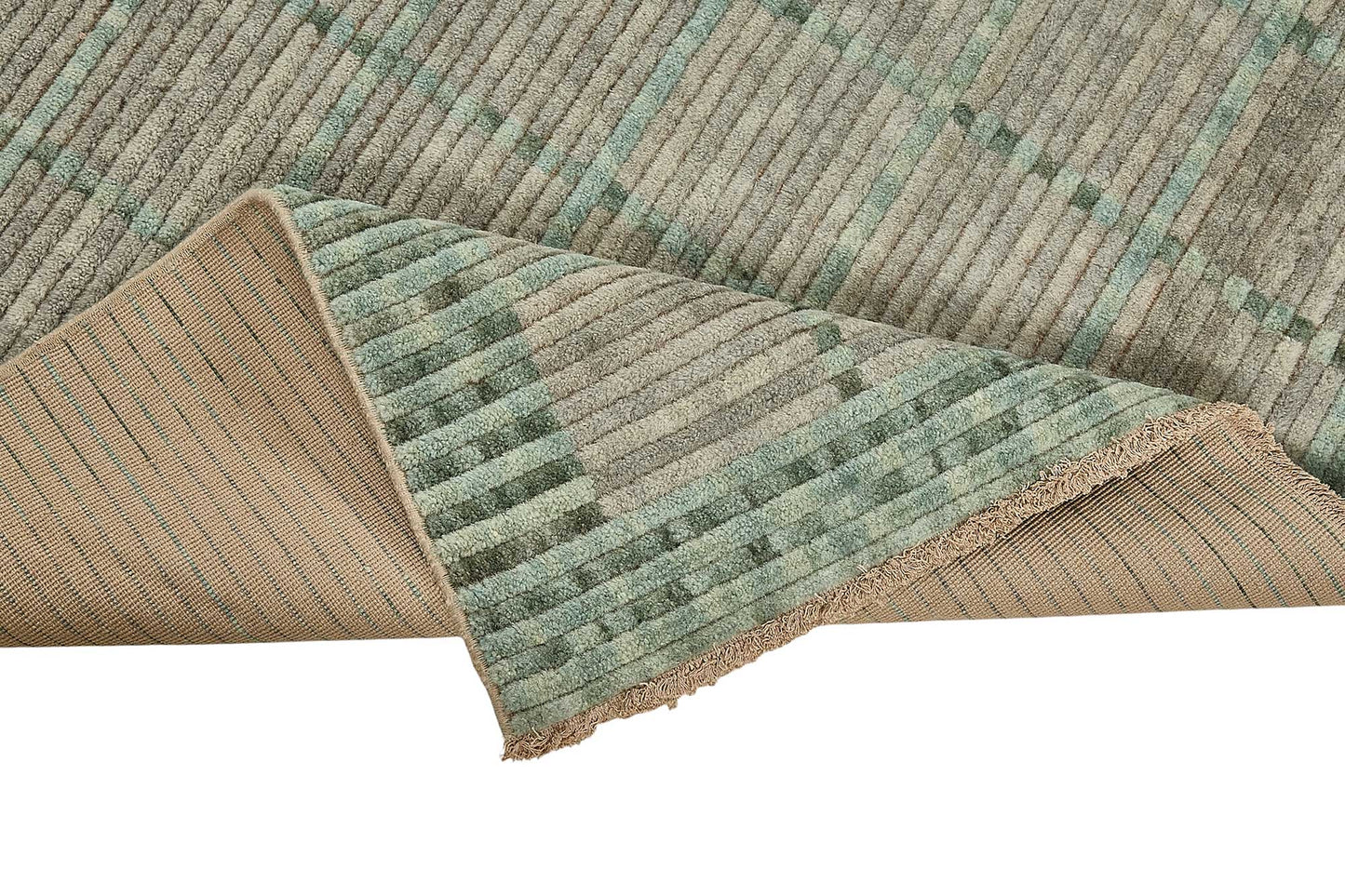 7x10 Hand-Loomed Oushak Rug - 51152