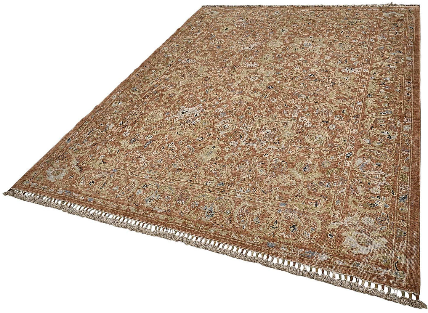 7x10 Hand-Loomed Oushak Rug - 51163