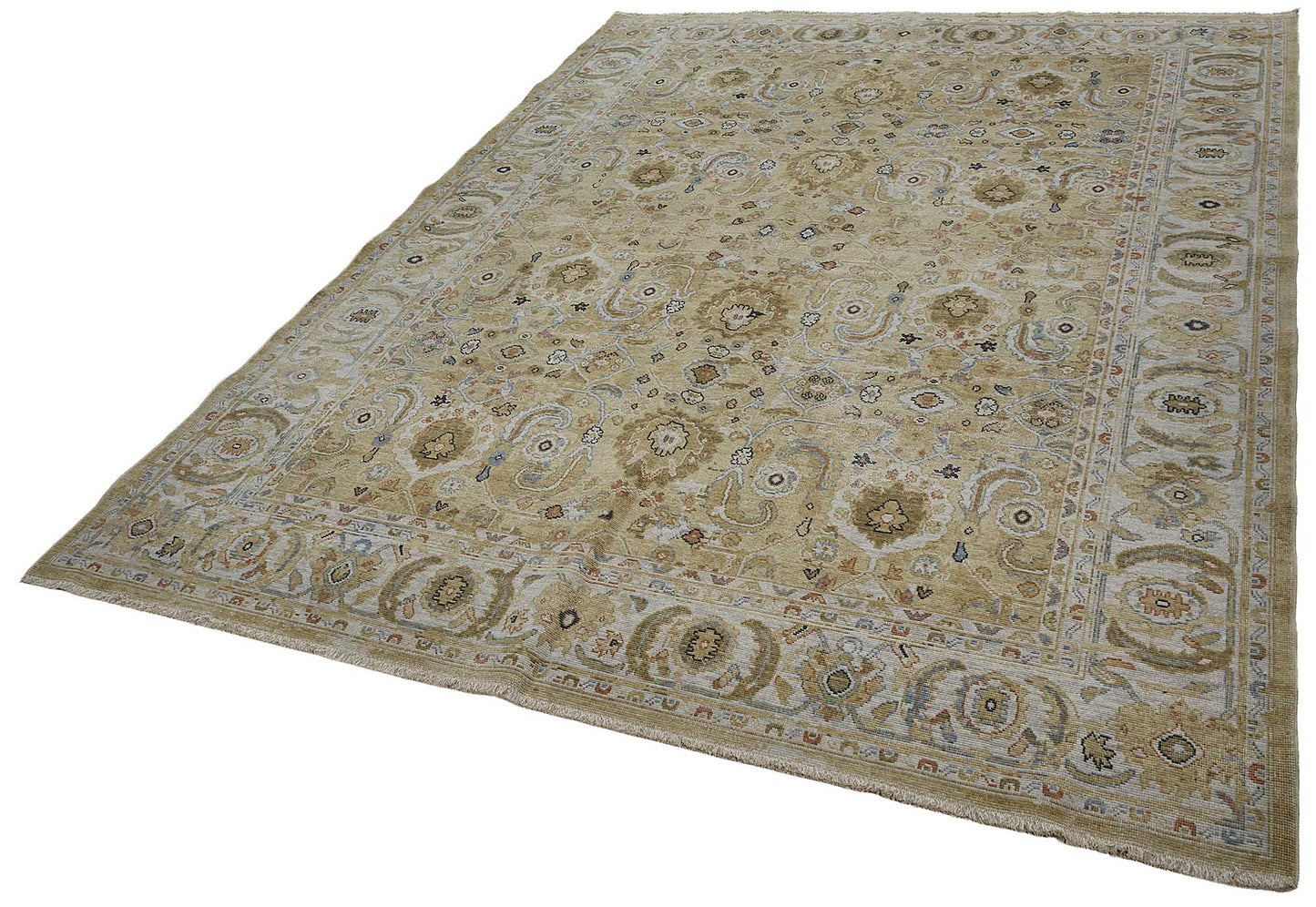 7x10 Hand-Loomed Oushak Rug - 51170