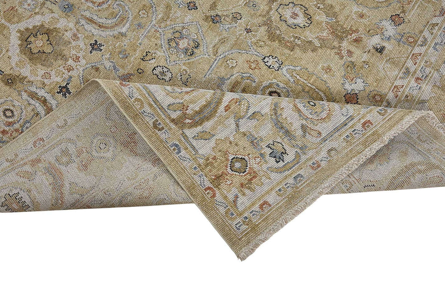 7x10 Hand-Loomed Oushak Rug - 51170