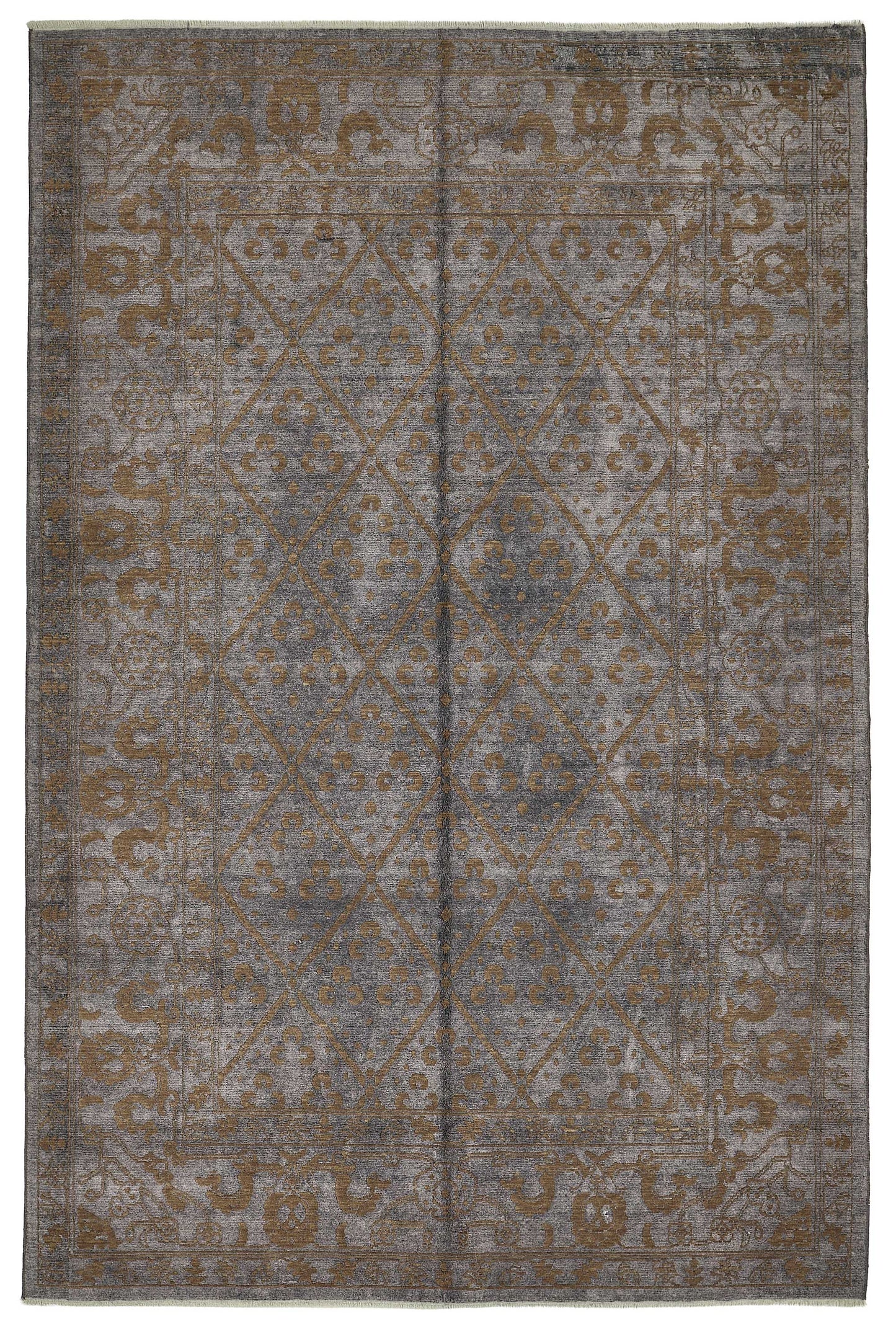 6x10 Hand-Loomed Oushak Rug - 51173