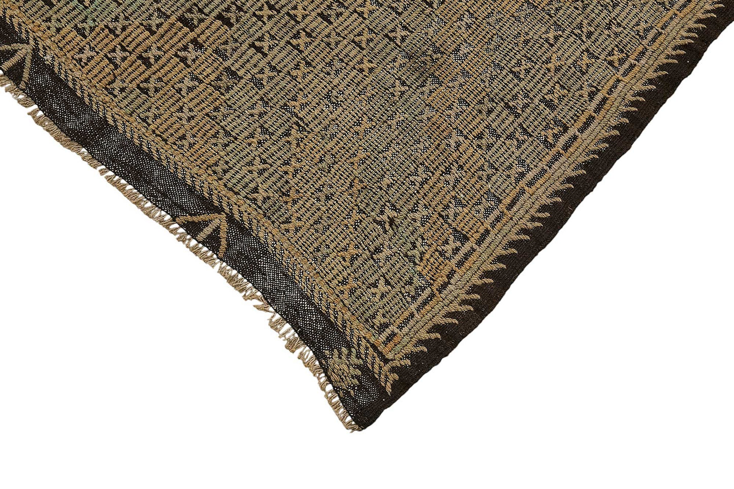 6x11 Vintage Turkish Cicim Kilim Rug - 51178