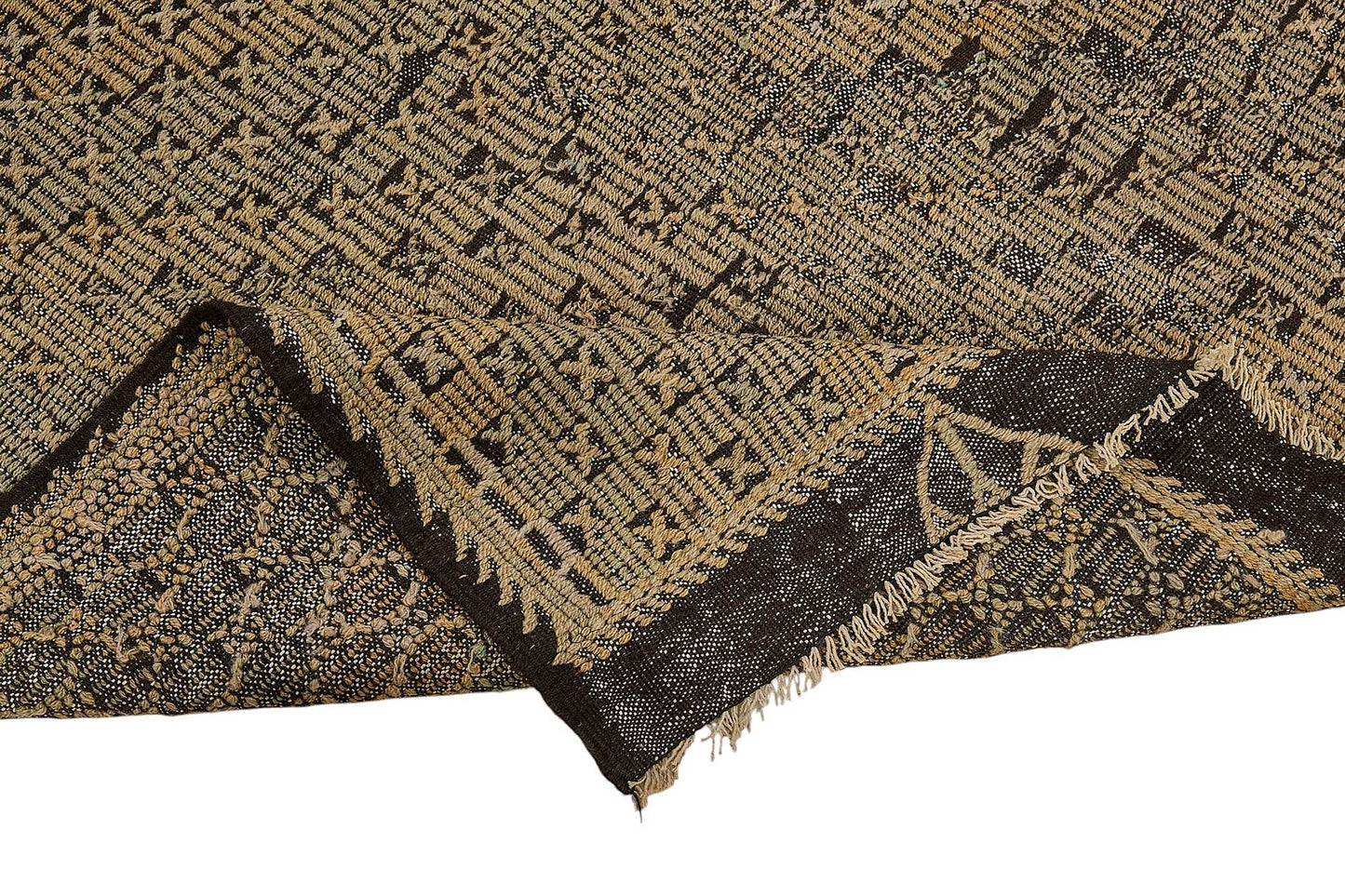 6x11 Vintage Turkish Cicim Kilim Rug - 51178