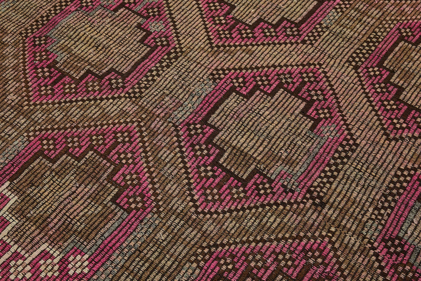 6x6 Vintage Turkish Cicim Kilim Rug - 51180