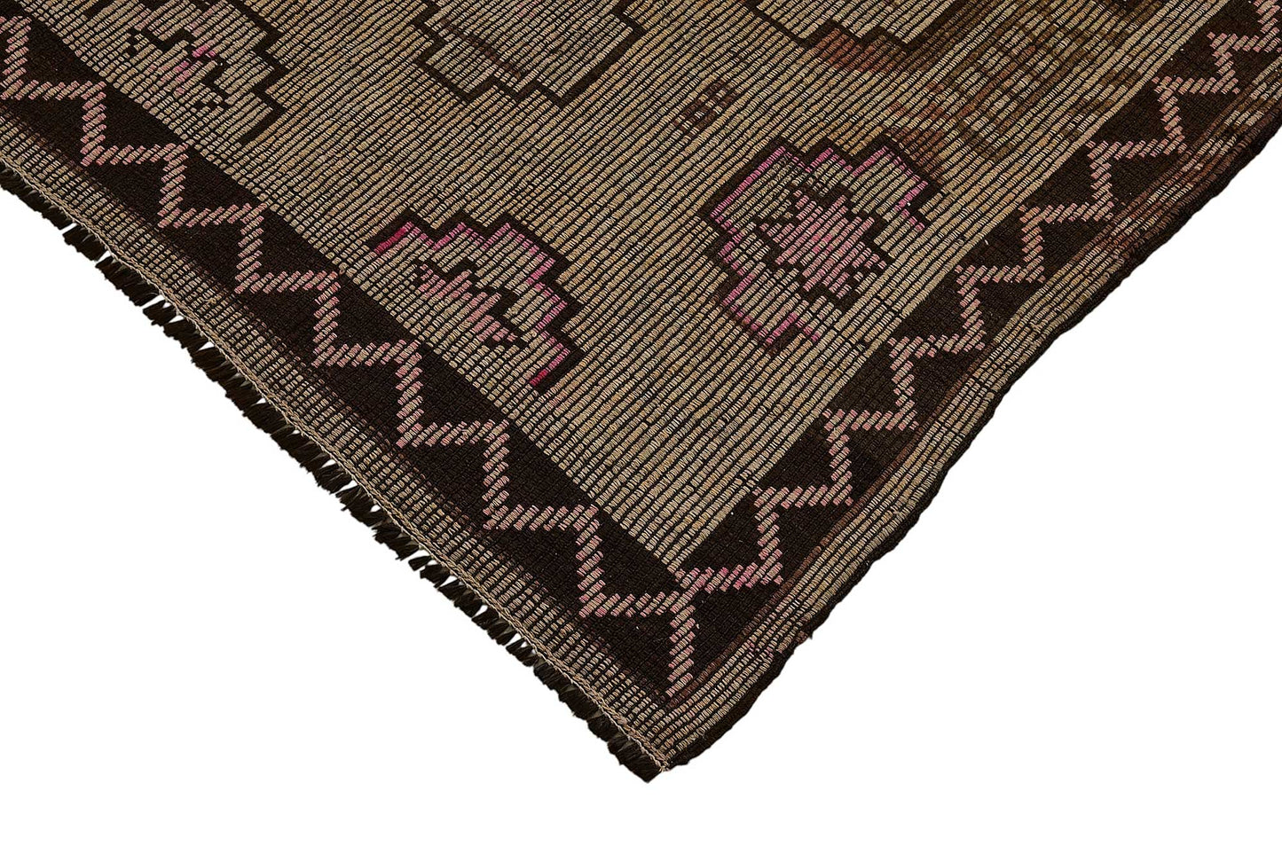 7x9 Vintage Turkish Cicim Kilim Rug - 51189