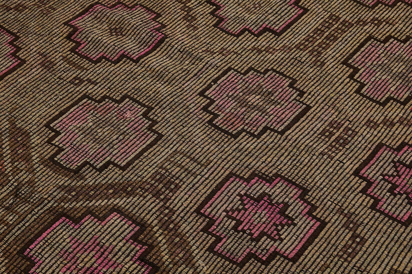 7x9 Vintage Turkish Cicim Kilim Rug - 51189