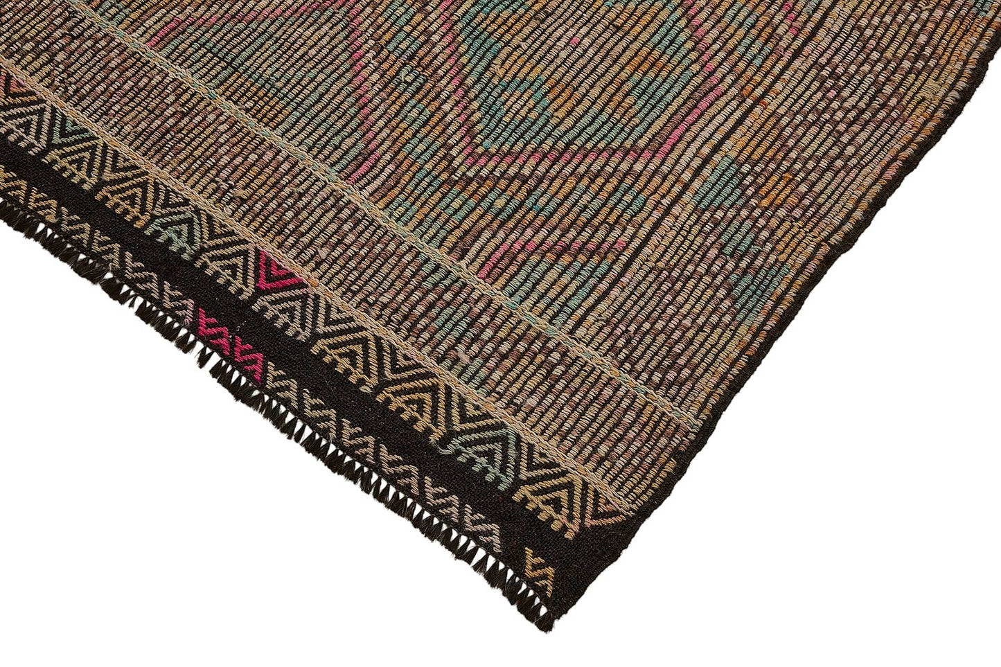 6x10 Vintage Turkish Cicim Kilim Rug - 51190