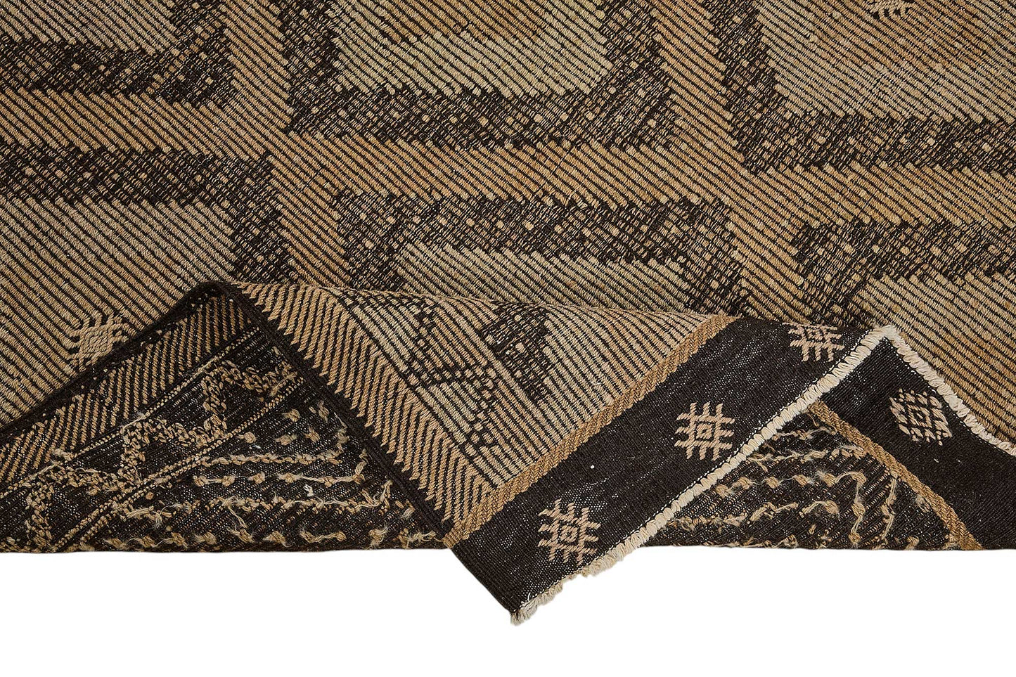 8x11 Vintage Turkish Cicim Kilim Rug - 51195