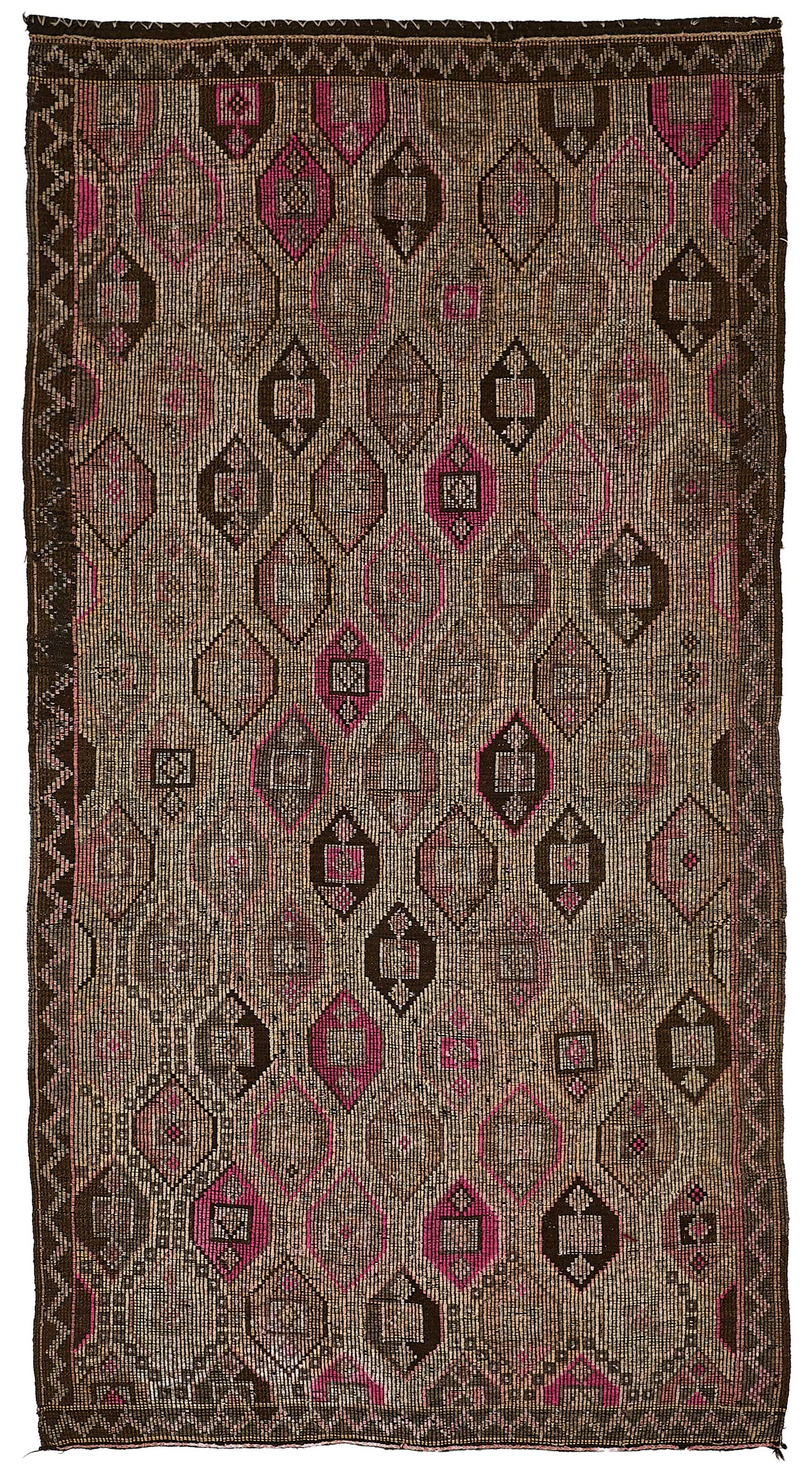 5x10 Vintage Turkish Cicim Kilim Rug - 51196