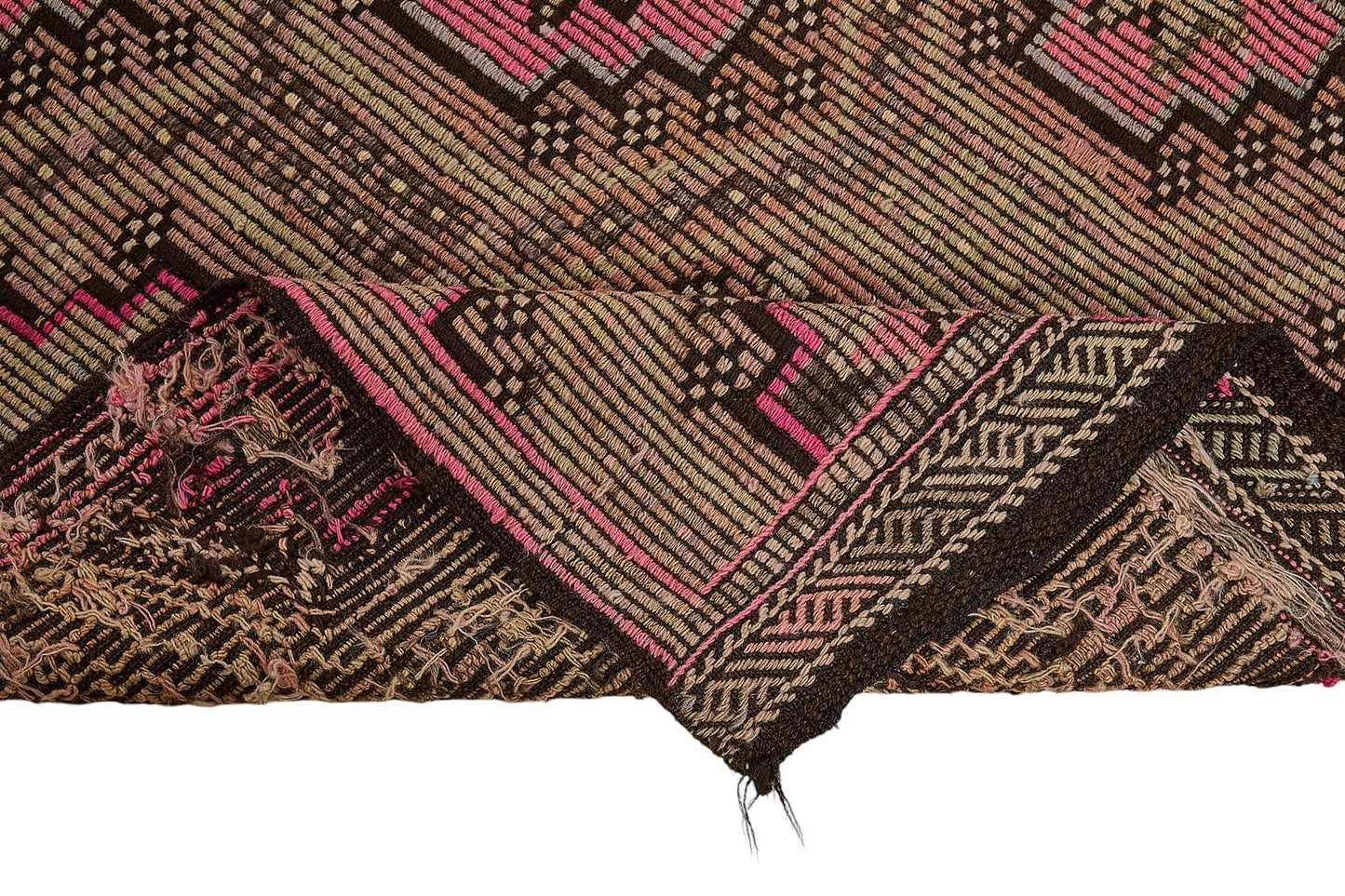 6x10 Vintage Turkish Cicim Kilim Rug - 51201