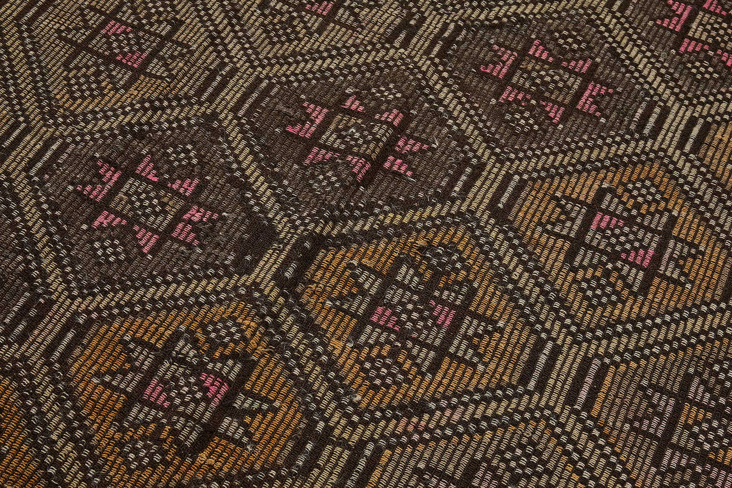 5x10 Vintage Turkish Cicim Kilim Rug - 51203
