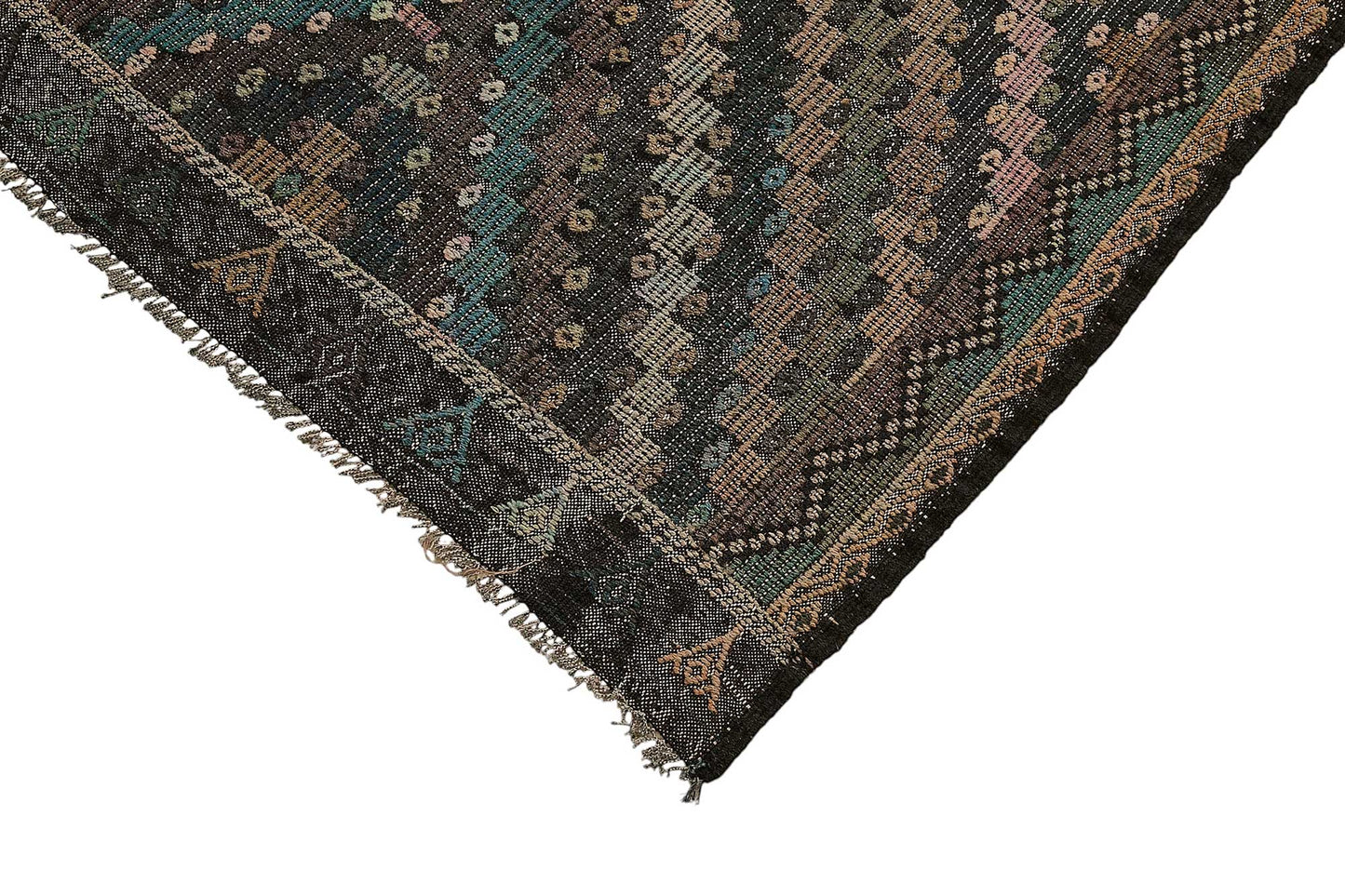 6x12 Vintage Turkish Cicim Kilim Rug - 51210