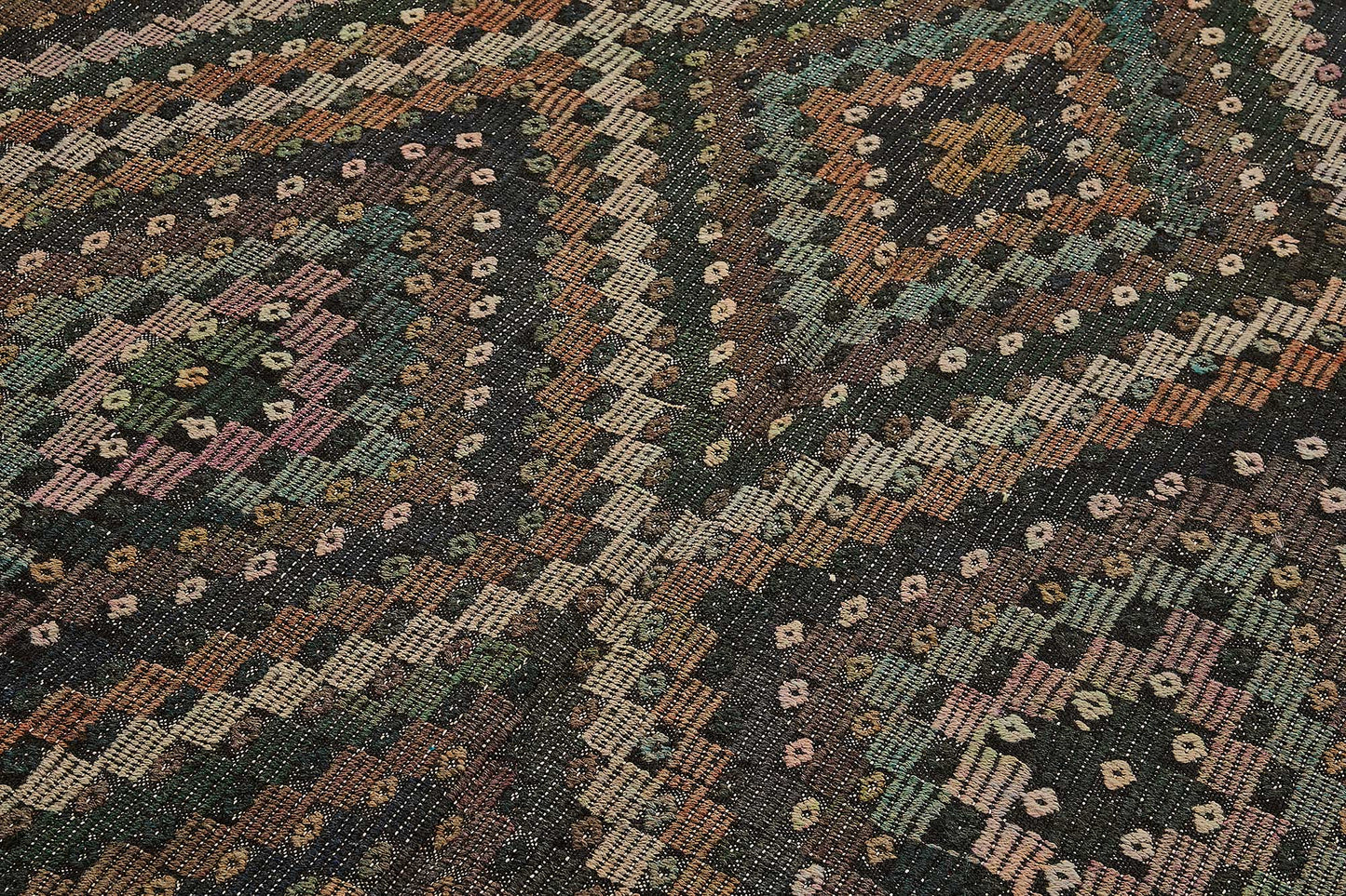 6x12 Vintage Turkish Cicim Kilim Rug - 51210