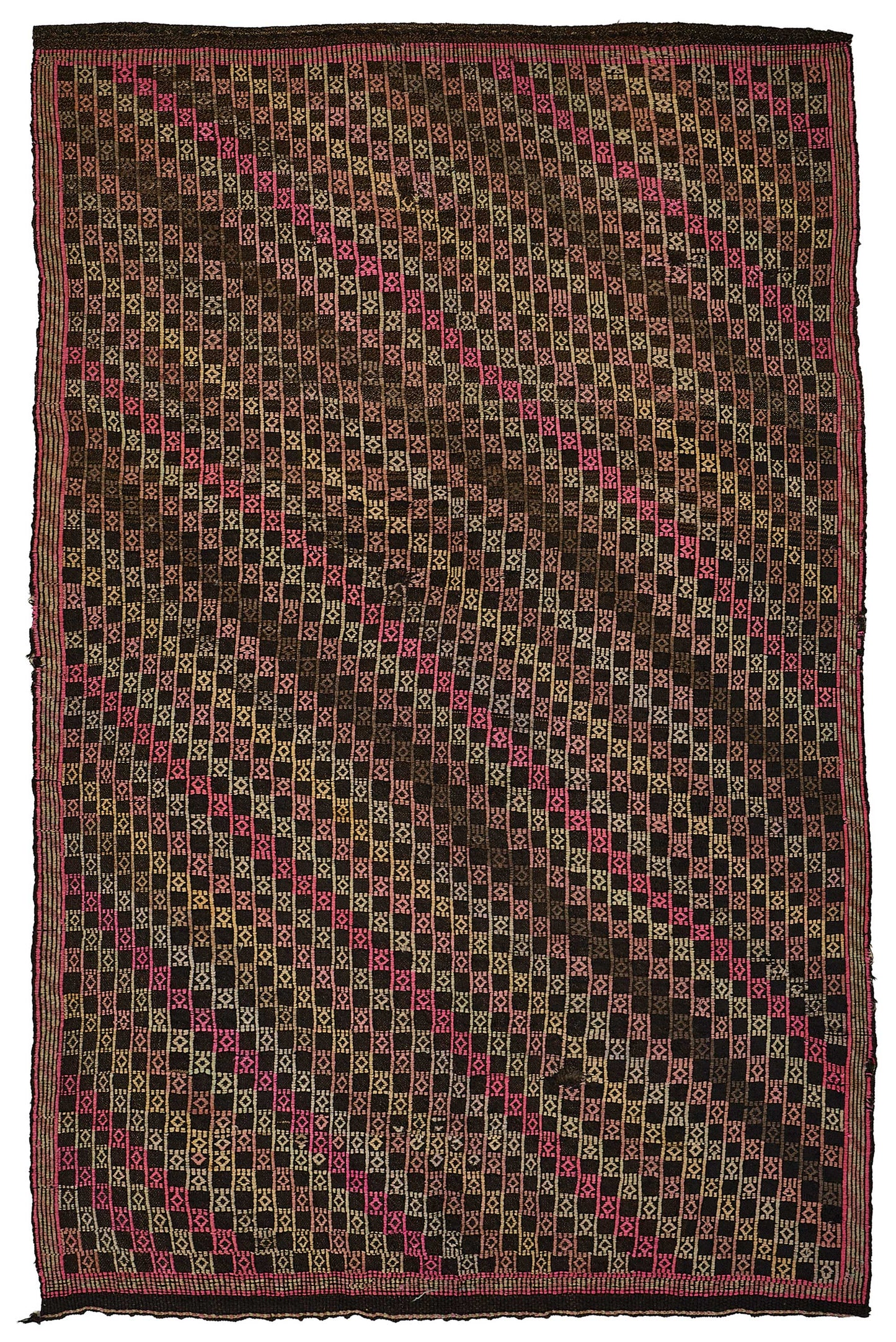 6x9 Vintage Turkish Cicim Kilim Rug - 51218