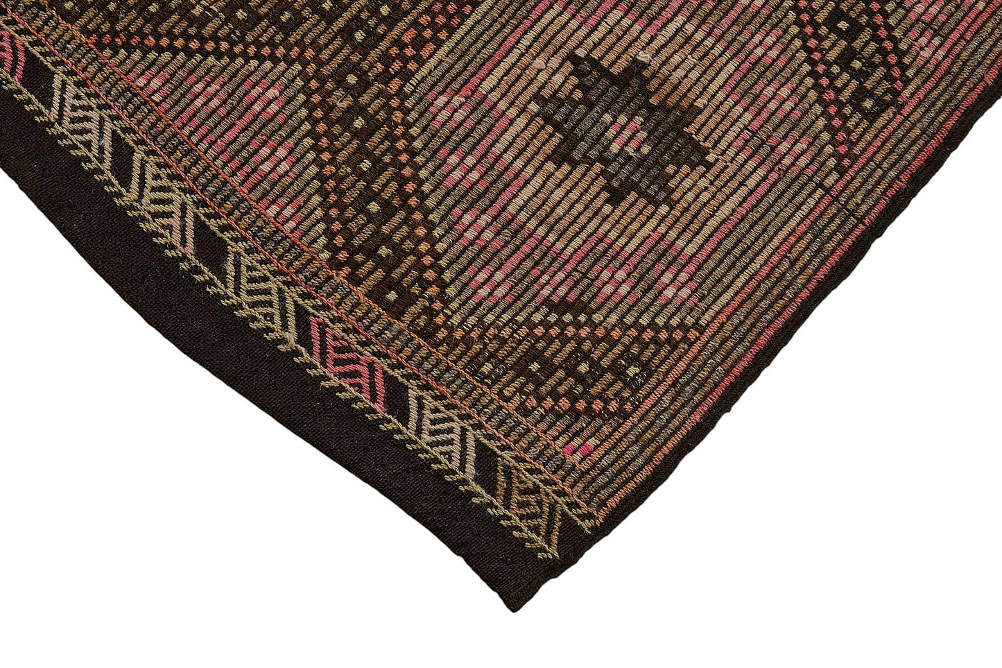 5x10 Vintage Turkish Cicim Kilim Rug - 51223