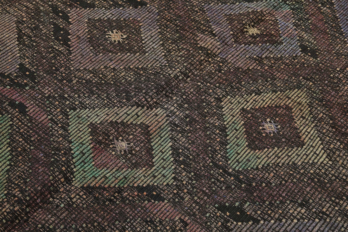 7x10 Vintage Turkish Cicim Kilim Rug - 51227