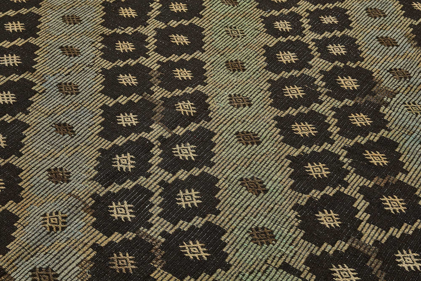 8x11 Vintage Turkish Cicim Kilim Rug - 51228