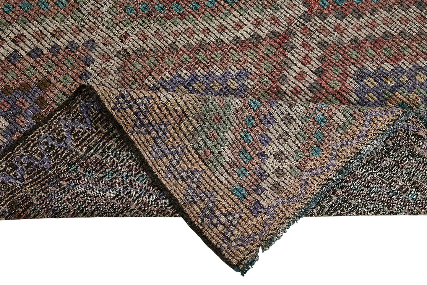 6x10 Vintage Turkish Cicim Kilim Rug - 51231