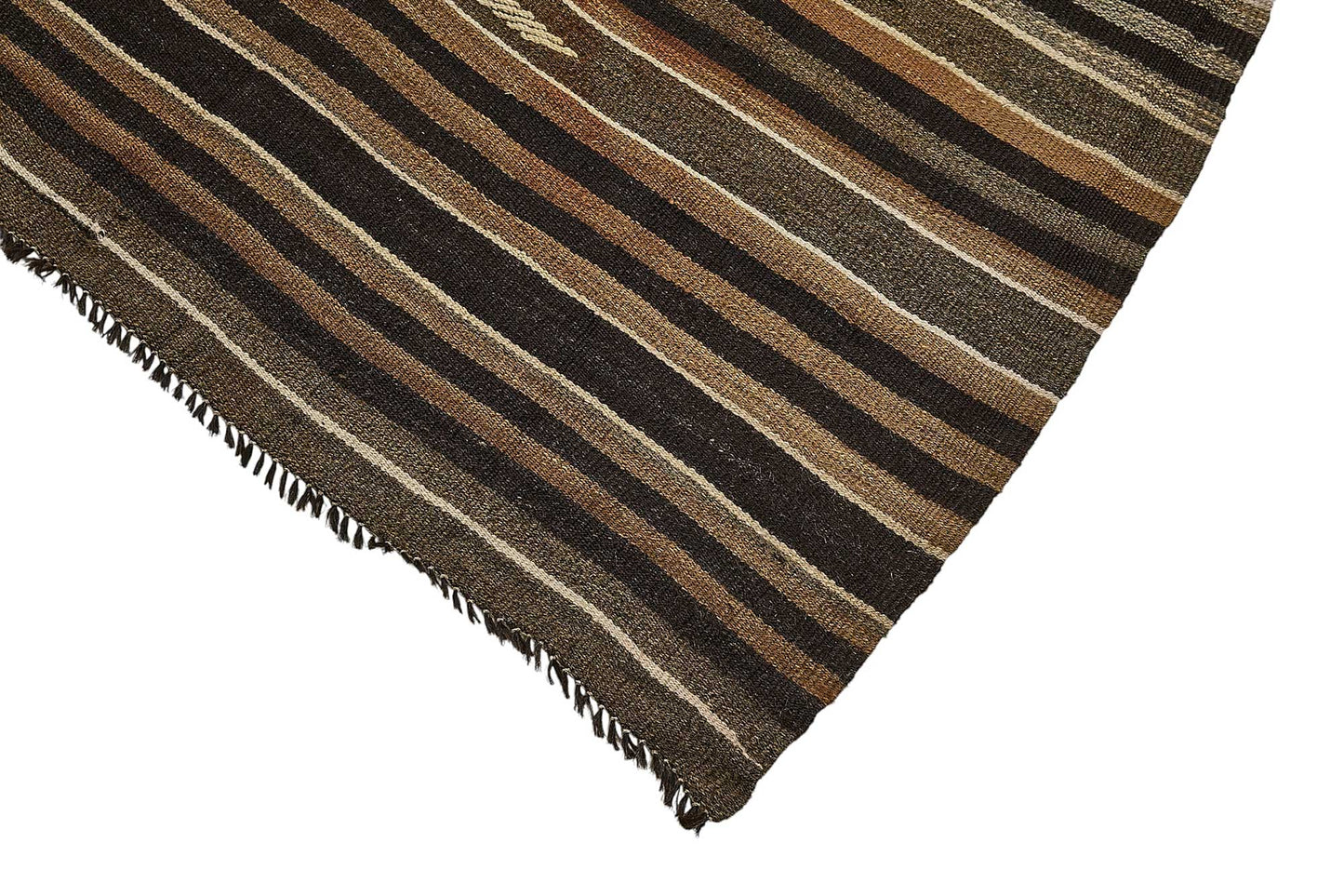 6x11 Vintage Turkish Goat Hair Kilim Rug - 51235
