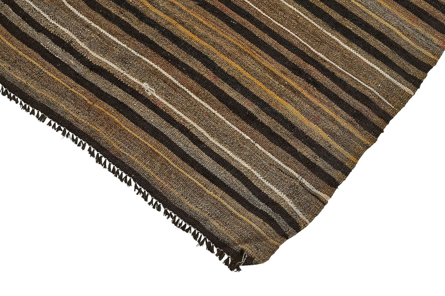6x11 Vintage Turkish Goat Hair Kilim Rug - 51238