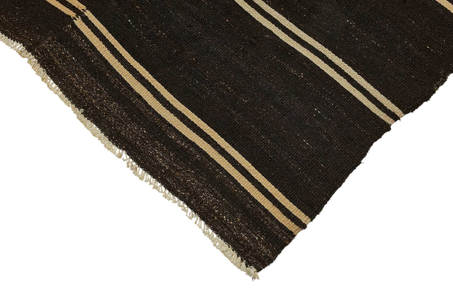 6x11 Vintage Turkish Goat Hair Kilim Rug - 51239