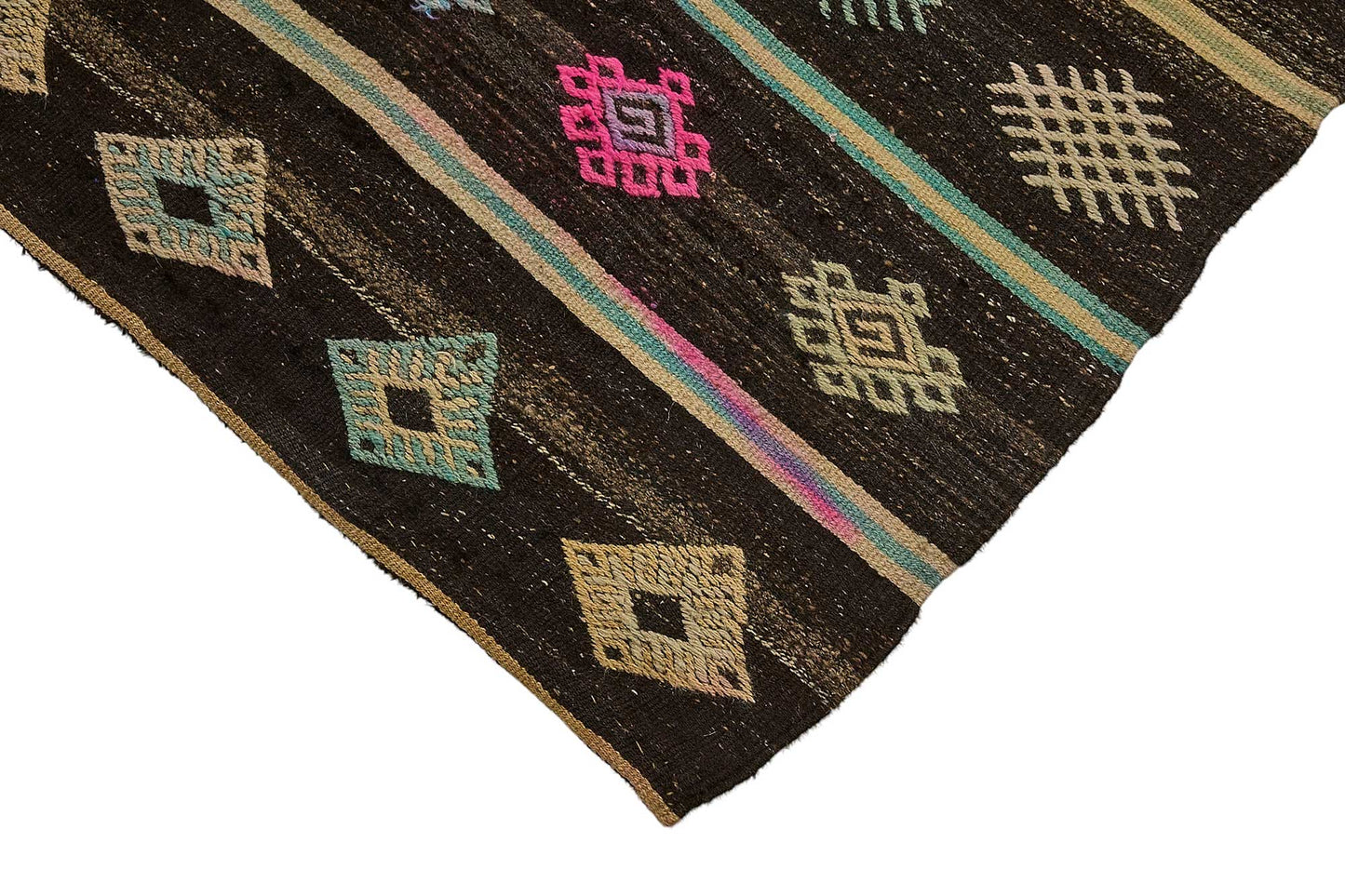 6x12 Vintage Turkish Goat Hair Kilim Rug - 51240