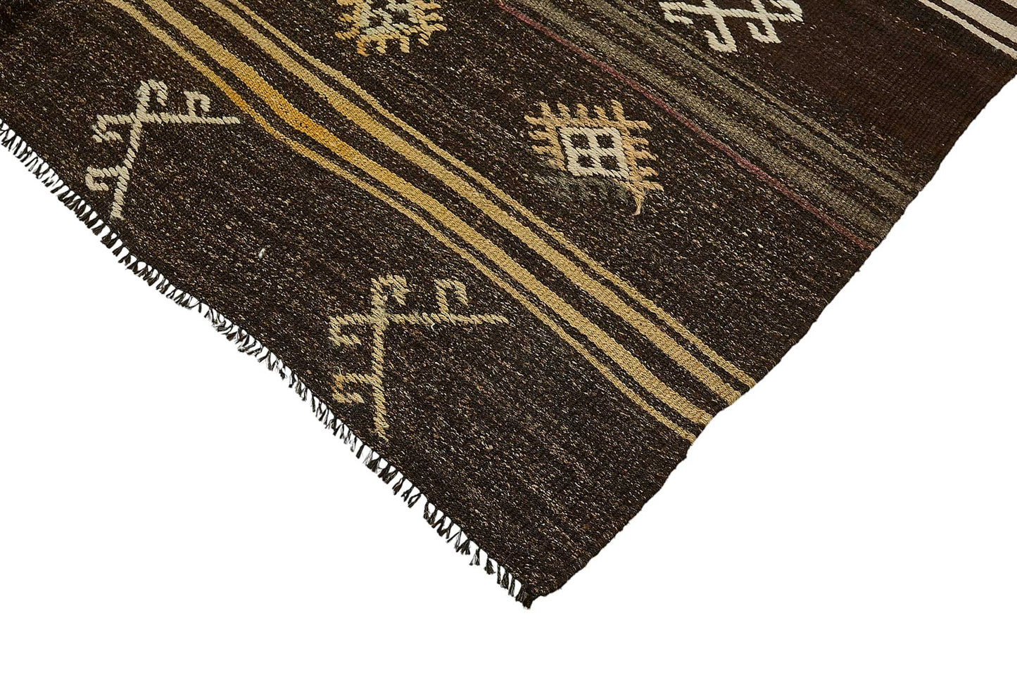 6x10 Vintage Turkish Goat Hair Kilim Rug - 51259