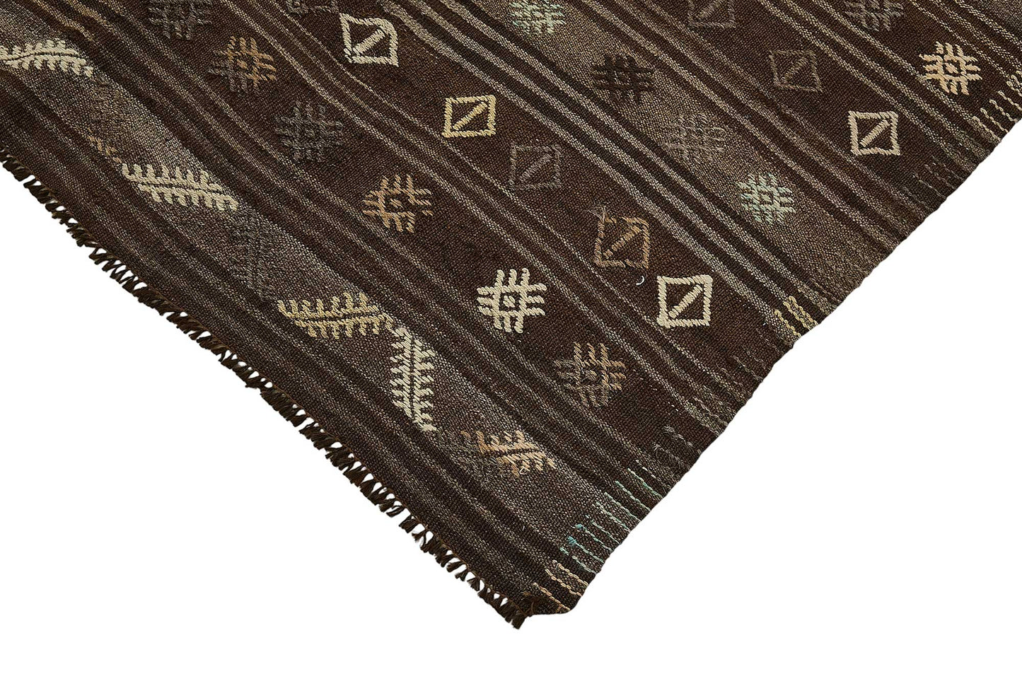 6x10 Vintage Turkish Goat Hair Kilim Rug - 51260