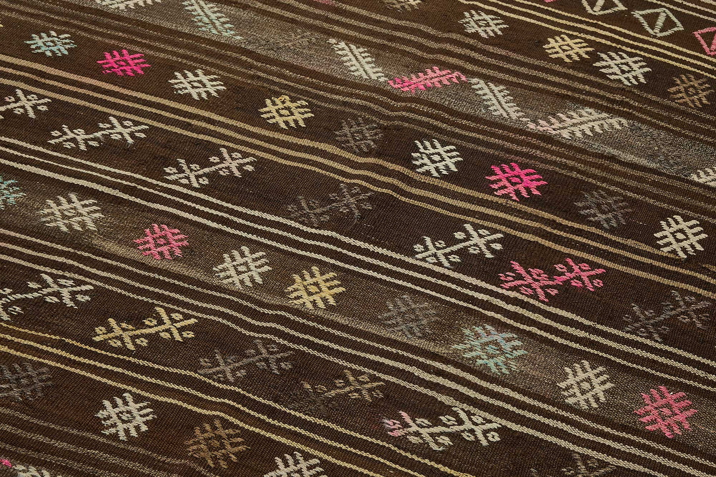 6x10 Vintage Turkish Goat Hair Kilim Rug - 51260